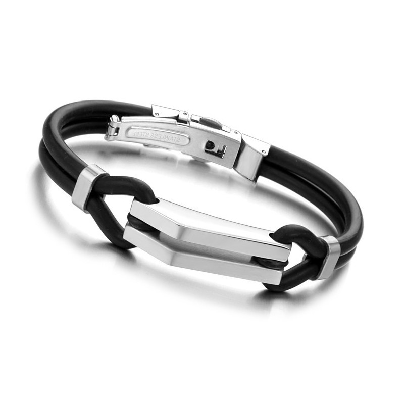 The Queen Of Quality Titanium Silicone Bangle The Queen Of Quality Titanium Silicone Bangle