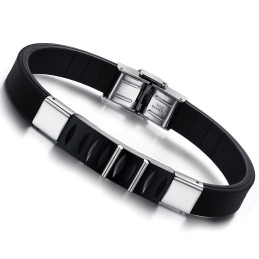 Well-Known For Its Fine Quality Titanium Silicone Bangle