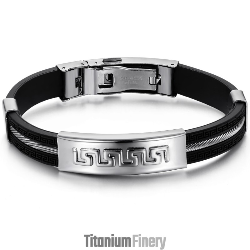 Reliable Quality Male Titanium Bangle
