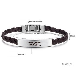 Quality And Quantity Assured Female Titanium Pu Bangle