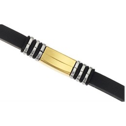 World-Wide Renown Male Charm Titanium Silicone Bangle