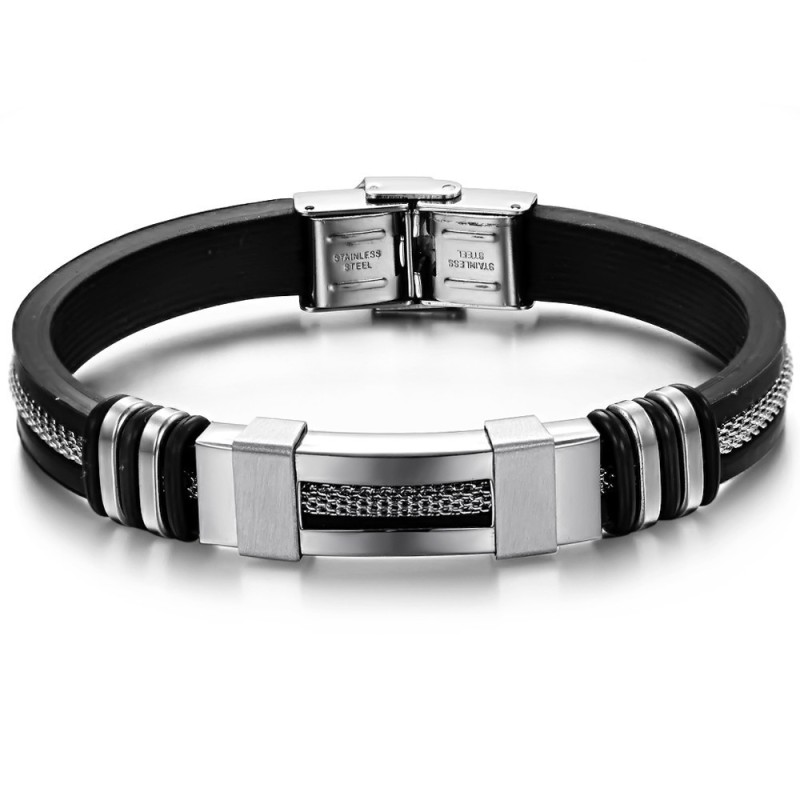 The Queen Of Quality Titanium Silicone Bangle The Queen Of Quality Titanium Silicone Bangle