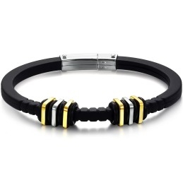 Well-Known For Its Fine Quality Titanium Silicone Bangle