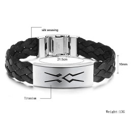 Stable Quality Male Titanium Bangle