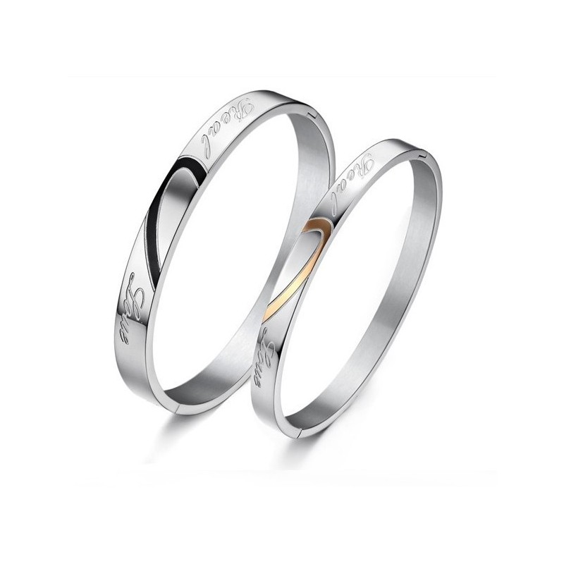 Reliable Quality Sweetheart Titanium Bangle For Lovers Reliable Quality Sweetheart Titanium Bangle For Lovers