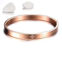 Quality And Quantity Assured Female Titanium Bangle