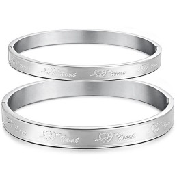 The Queen Of Quality Sweetheart Titanium Bangle For Lovers