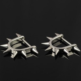 Mens Titanium Earrings