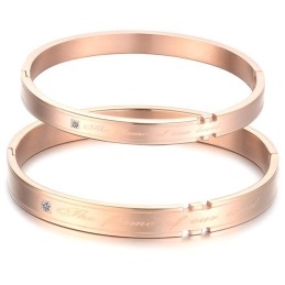 Complete In Specifications Titanium Bangle For Lovers