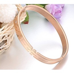 Complete In Specifications Titanium Bangle For Lovers