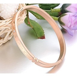 Complete In Specifications Titanium Bangle For Lovers