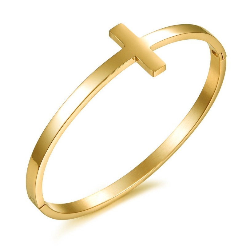 Stable Quality Female Concise Titanium Bangle Stable Quality Female Concise Titanium Bangle