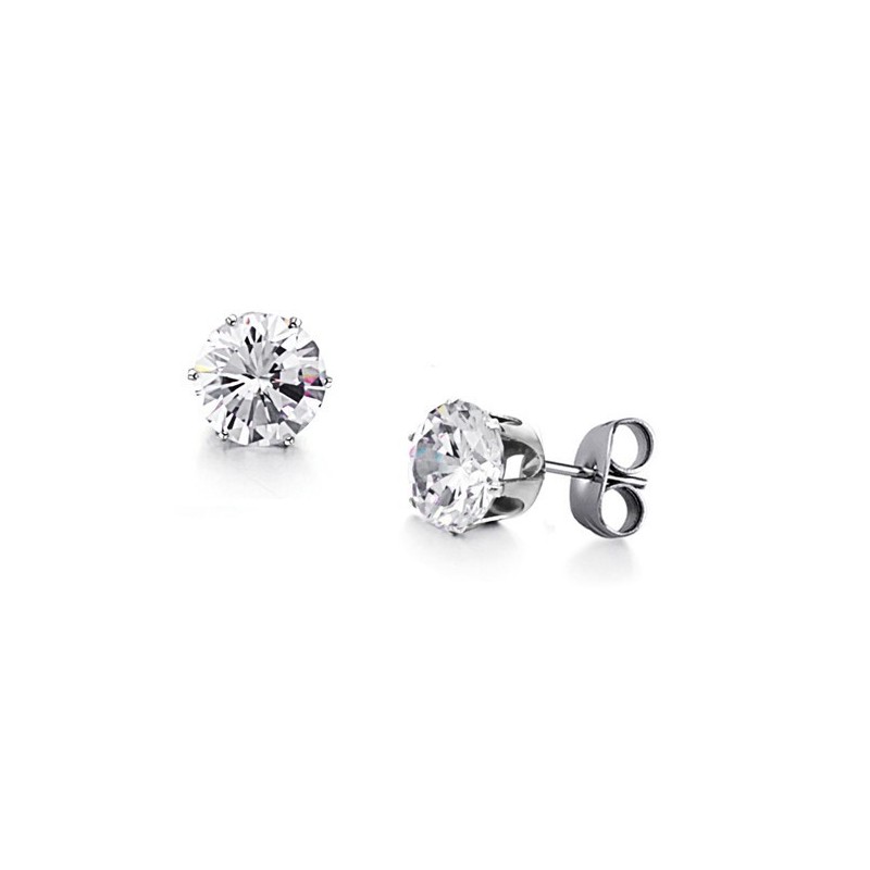 Wide Varieties Female Titanium Earrings With Diamond Wide Varieties Female Titanium Earrings With Diamond