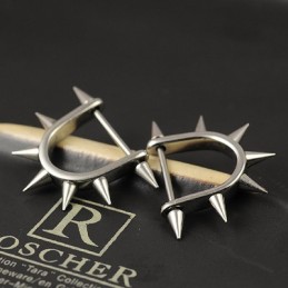 Mens Titanium Earrings