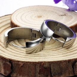Complete In Specifications Female Titanium Earrings