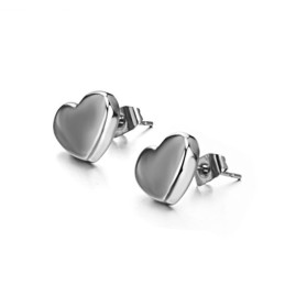 The Queen Of Quality Female Sweetheart Titanium Earrings
