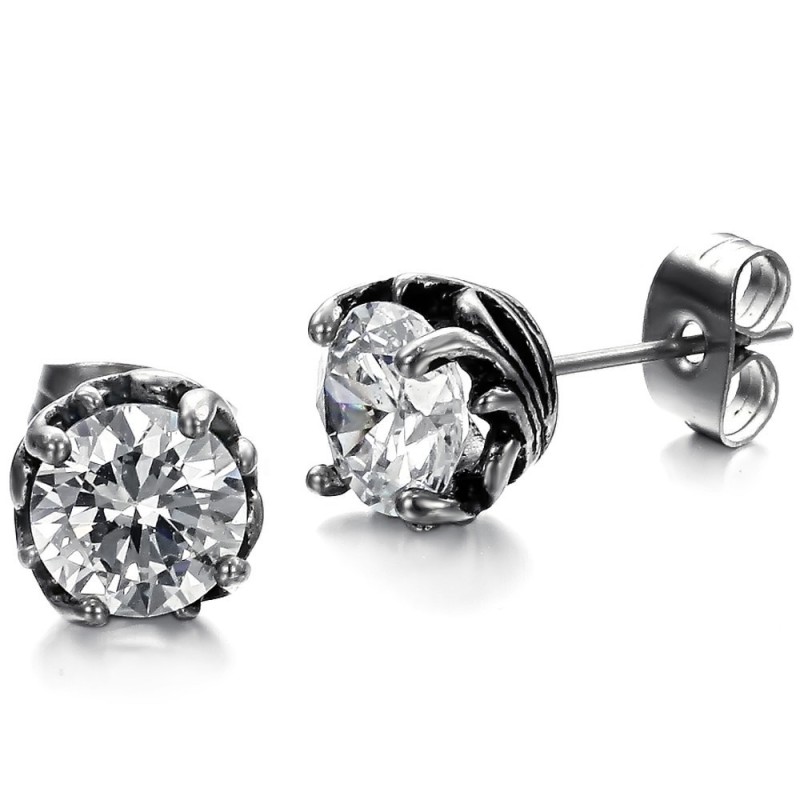 Wide Varieties Unisex Titanium Earrings Wide Varieties Unisex Titanium Earrings
