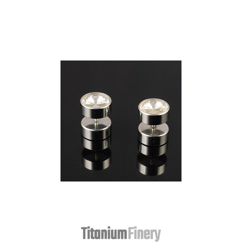 Mens Titanium Earrings