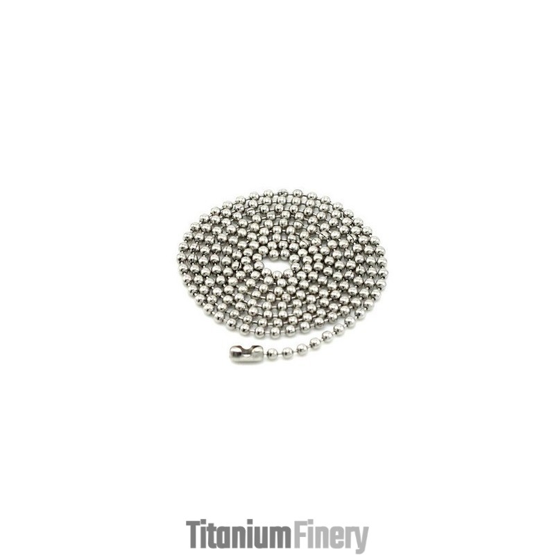 The Queen Of Quality Circular Titanium Chain