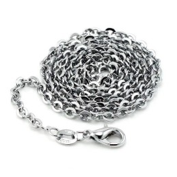 Stable Quality O Font Titanium Chain For Lovers