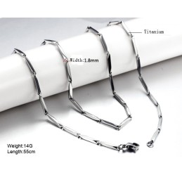 High Quality Female Allergy Free Titanium Chain