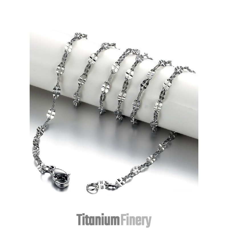 Quality And Quantity Assured Lip Type Titanium Chain