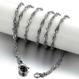 High Quality Water Wave Titanium Chain