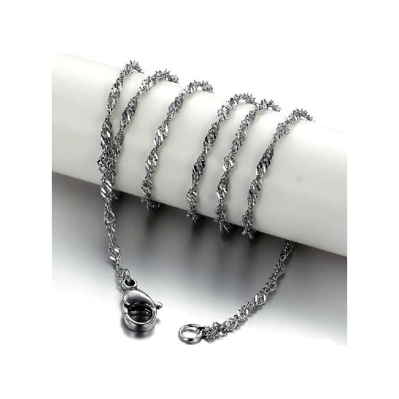 High Quality Water Wave Titanium Chain