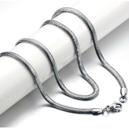 Excellent Quality Flat Snake Titanium Chain