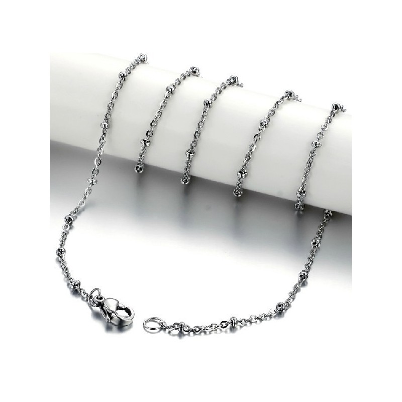 Reliable Reputation Allergy Free Titanium Chain With Pearl