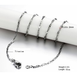 The Queen Of Quality Allergy Free Titanium Chain