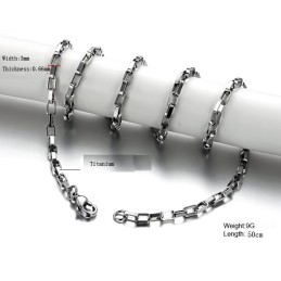 Well-Known For Its Fine Quality Allergy Free Titanium Chain