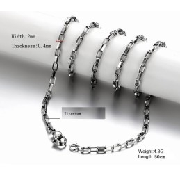 Well-Known For Its Fine Quality Allergy Free Titanium Chain