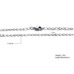 Reliable Reputation Titanium Chain