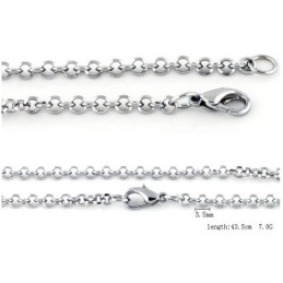 Quality And Quantity Assured Male Buckle Titanium Chain