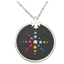 Well-Known For Its Fine Quality Health Titanium Pelelith Necklace With Diamond
