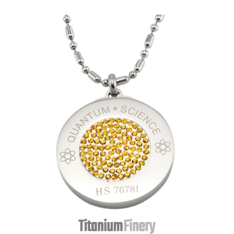 Reliable Reputation Health Titanium Pelelith Necklace With Diamond Reliable Reputation Health Titanium Pelelith Necklace With Diamond