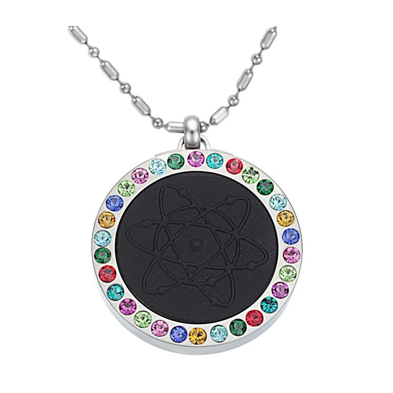 Durable In Use Health Titanium Pelelith Necklace With Diamond Durable In Use Health Titanium Pelelith Necklace With Diamond