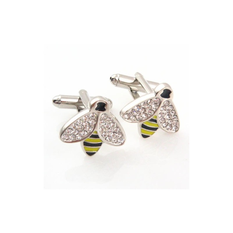 Titanium And Diamonds Bee Cufflinks Titanium And Diamonds Bee Cufflinks