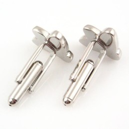 Titanium And Diamonds Bee Cufflinks