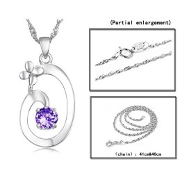 Excellent Quality Female Elegant Platinum Plating Titanium Necklace