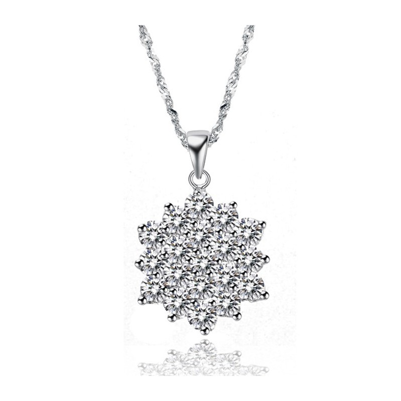 Quality And Quantity Assured Female Starry Platinum Plating Titanium Necklace Quality And Quantity Assured Female Starry Platinum Plating Titanium Necklace