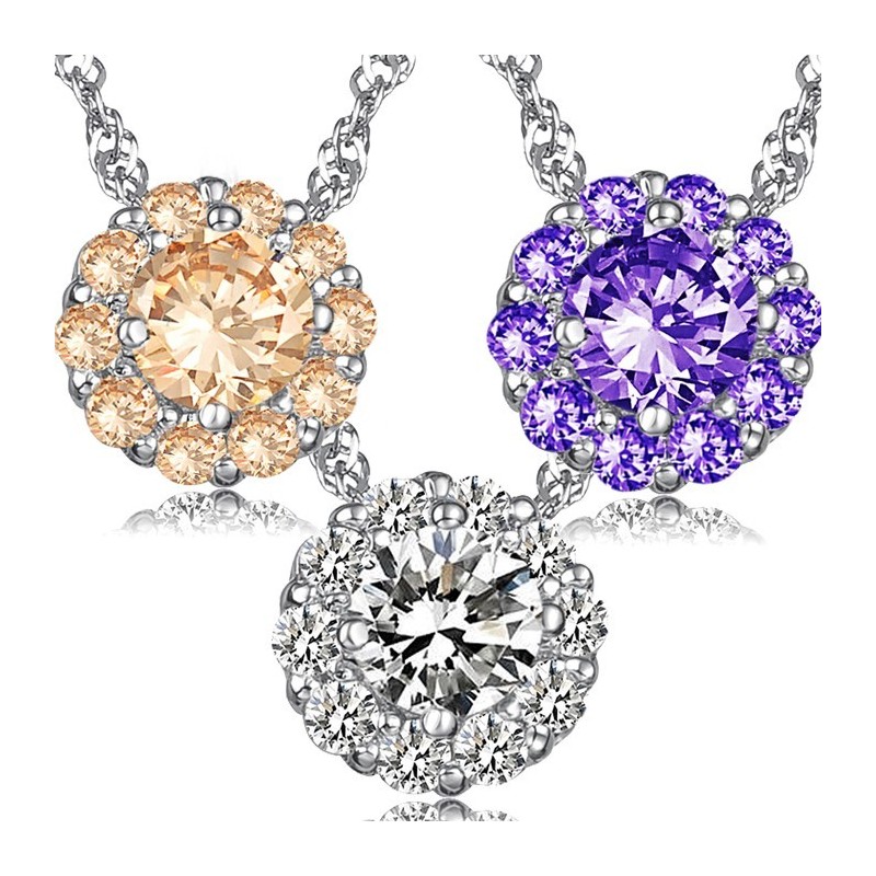 Well-Known For Its Fine Quality Female Platinum Plating Titanium Necklace