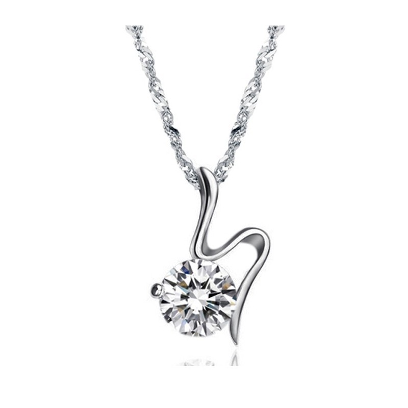 High Quality Female Retro Platinum Plating Titanium Necklace High Quality Female Retro Platinum Plating Titanium Necklace