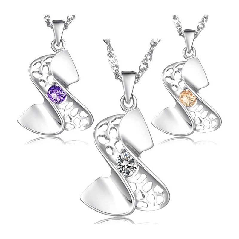 High Quality Female Platinum Plating Titanium Necklace High Quality Female Platinum Plating Titanium Necklace