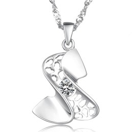 High Quality Female Platinum Plating Titanium Necklace