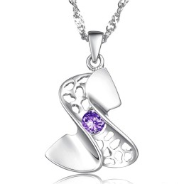 High Quality Female Platinum Plating Titanium Necklace