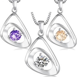 Quality And Quantity Assured Female Platinum Plating Titanium Necklace