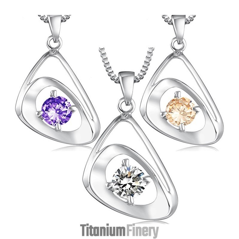 Quality And Quantity Assured Female Platinum Plating Titanium Necklace Quality And Quantity Assured Female Platinum Plating Titanium Necklace