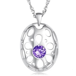 World-Wide Renown Female Allergy Free Platinum Plating Titanium Necklace